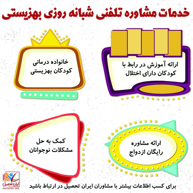 مشاوره تلفنی شبانه روزی بهزیستی