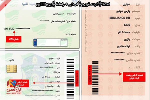 راه های پیگیری و استعلام کارت خودرو