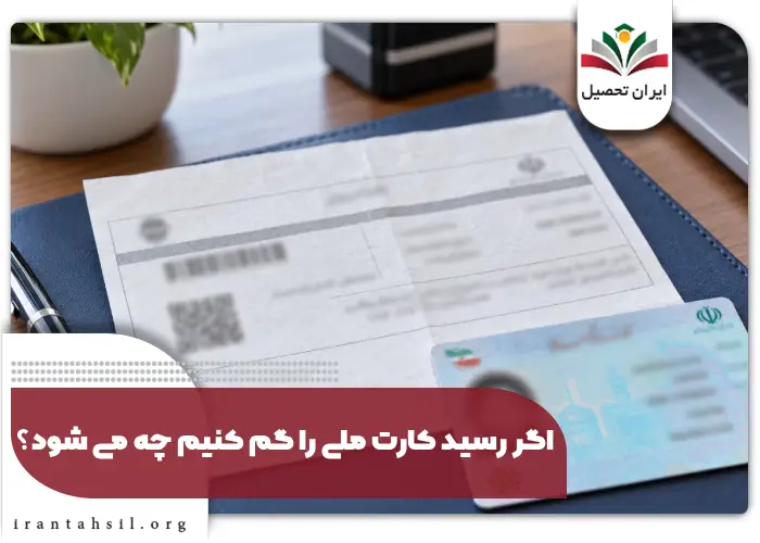 اگر رسید کارت ملی را گم کنیم چه می شود؟