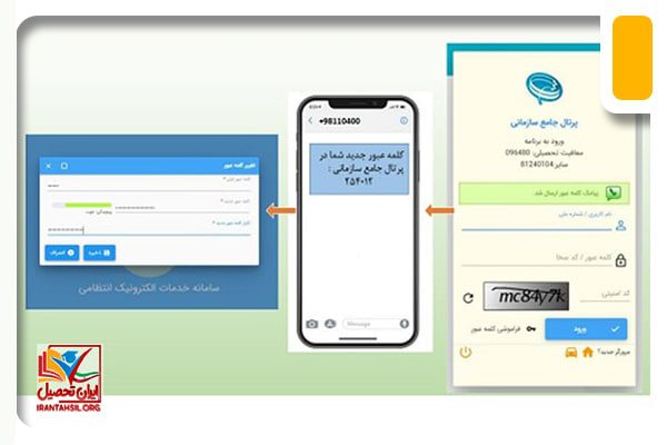وارد کردن اطلاعات و ورود به سامانه سخا