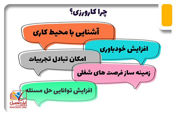 مزایای دوره کارورزی