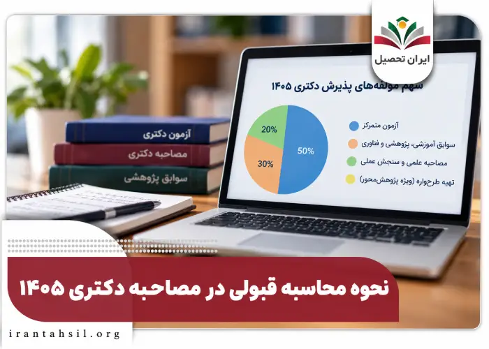 نحوه قبولی در مصاحبه دکتری