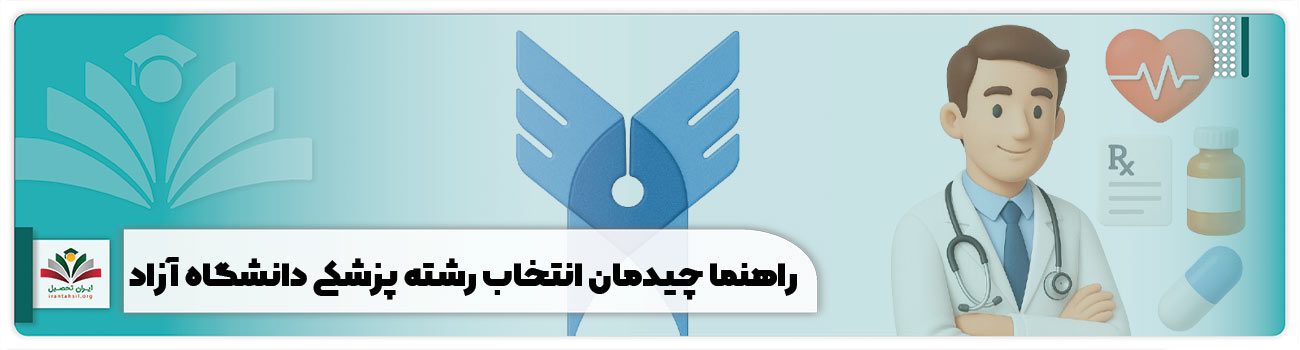 راهنما چیدمان انتخاب رشته پزشکی دانشگاه آزاد