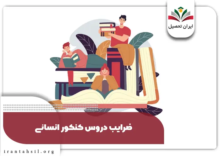 ضرایب دروس کنکور انسانی