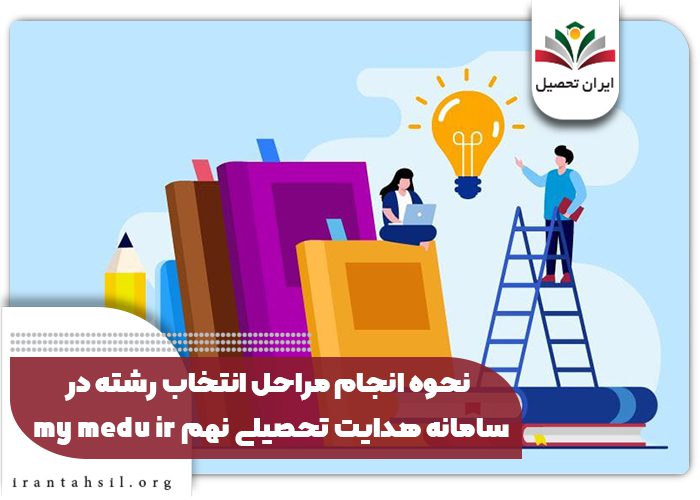 نحوه انجام مراحل انتخاب رشته در سامانه هدایت تحصیلی نهم my medu ir