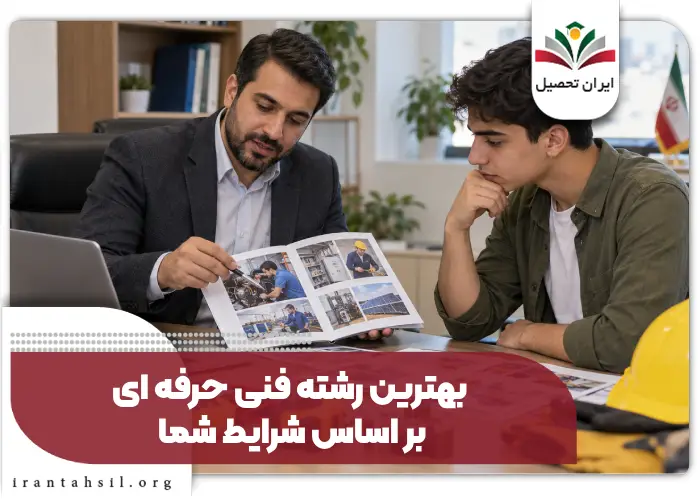 هترین رشته فنی حرفه ای بر اساس شرایط شما