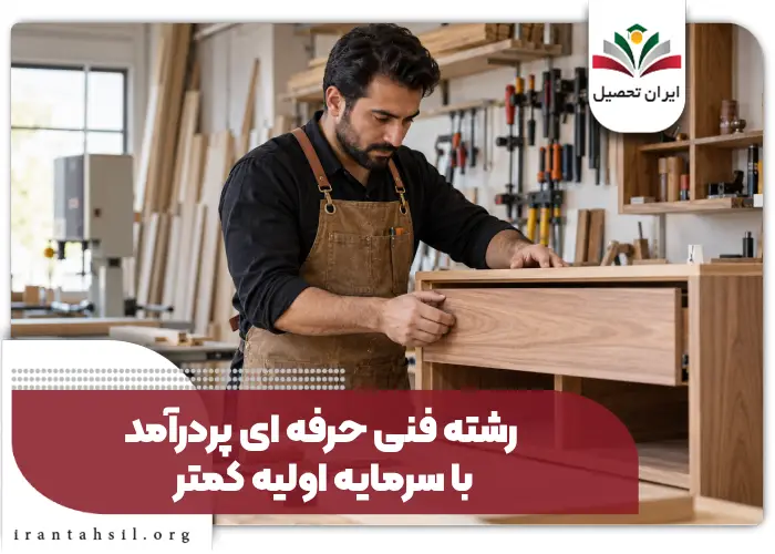 رشته فنی حرفه ای پردرآمد با سرمایه اولیه کمتر