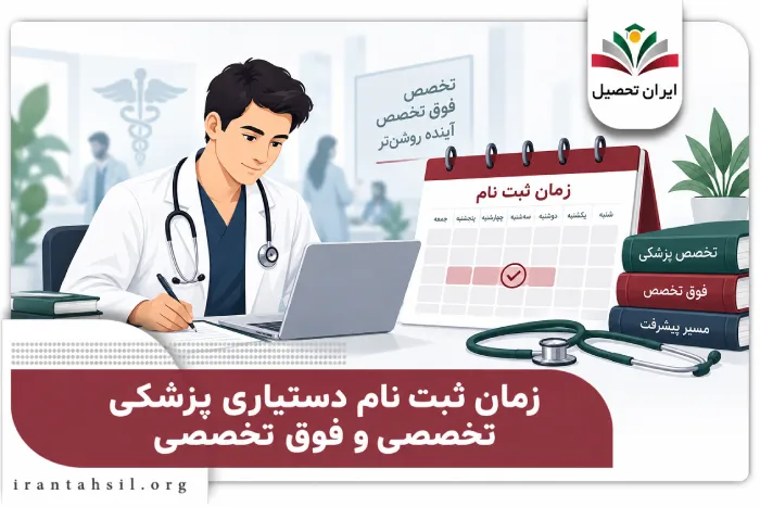 زمان ثبت نام دستیاری پزشکی
