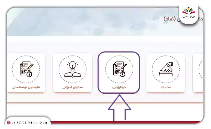 گزینه خودارزیابی