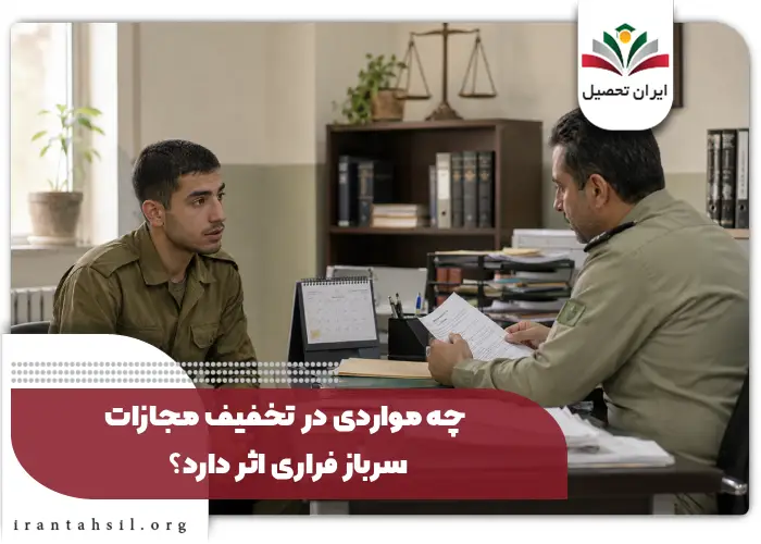 ادامه خدمت بعد از غیبت سربازی