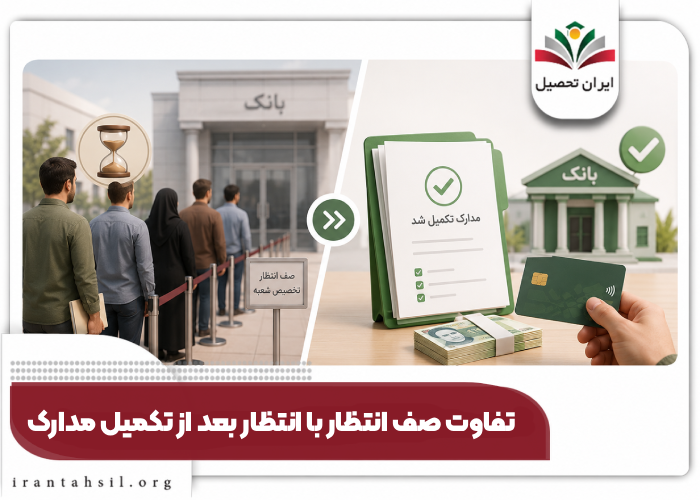 تفاوت صف انتظار وام ازدواج