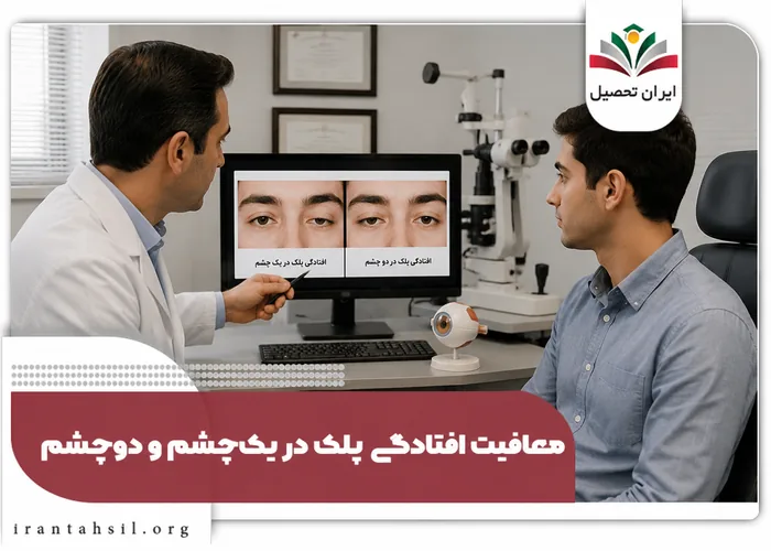 معافیت دائم افتادگی پلک برای یک چشم و دو چشم