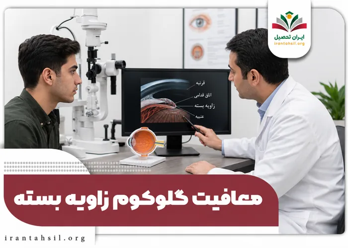معافیت پزشکی گلوکوم زاویه بسته